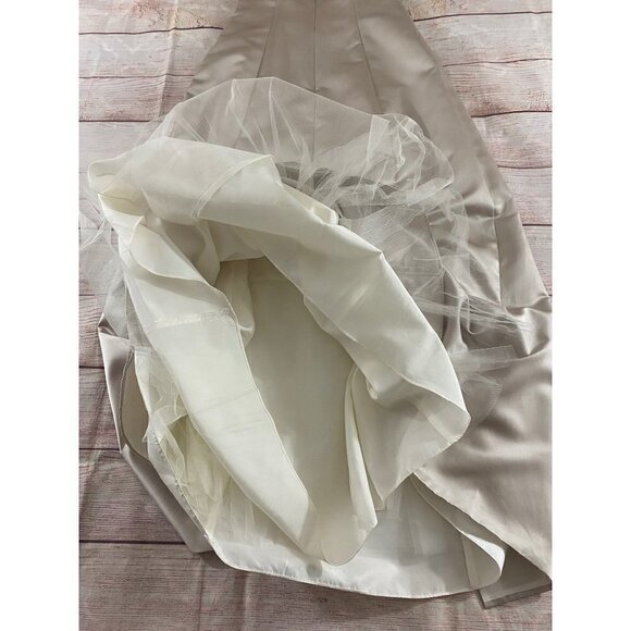 Michaelangelo A Line Wedding Gown No Train - 6 - Picture 11 of 14